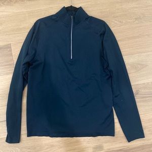 Mens Lululemon 1/4 Zip - Navy